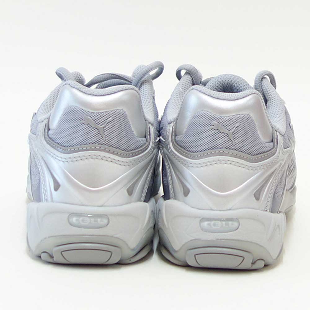 プーマPUMAユニセックスインへイルメタリックスニーカー40178001GlacialGray-TeamSilverローカットスニーカーウォーキング「靴」