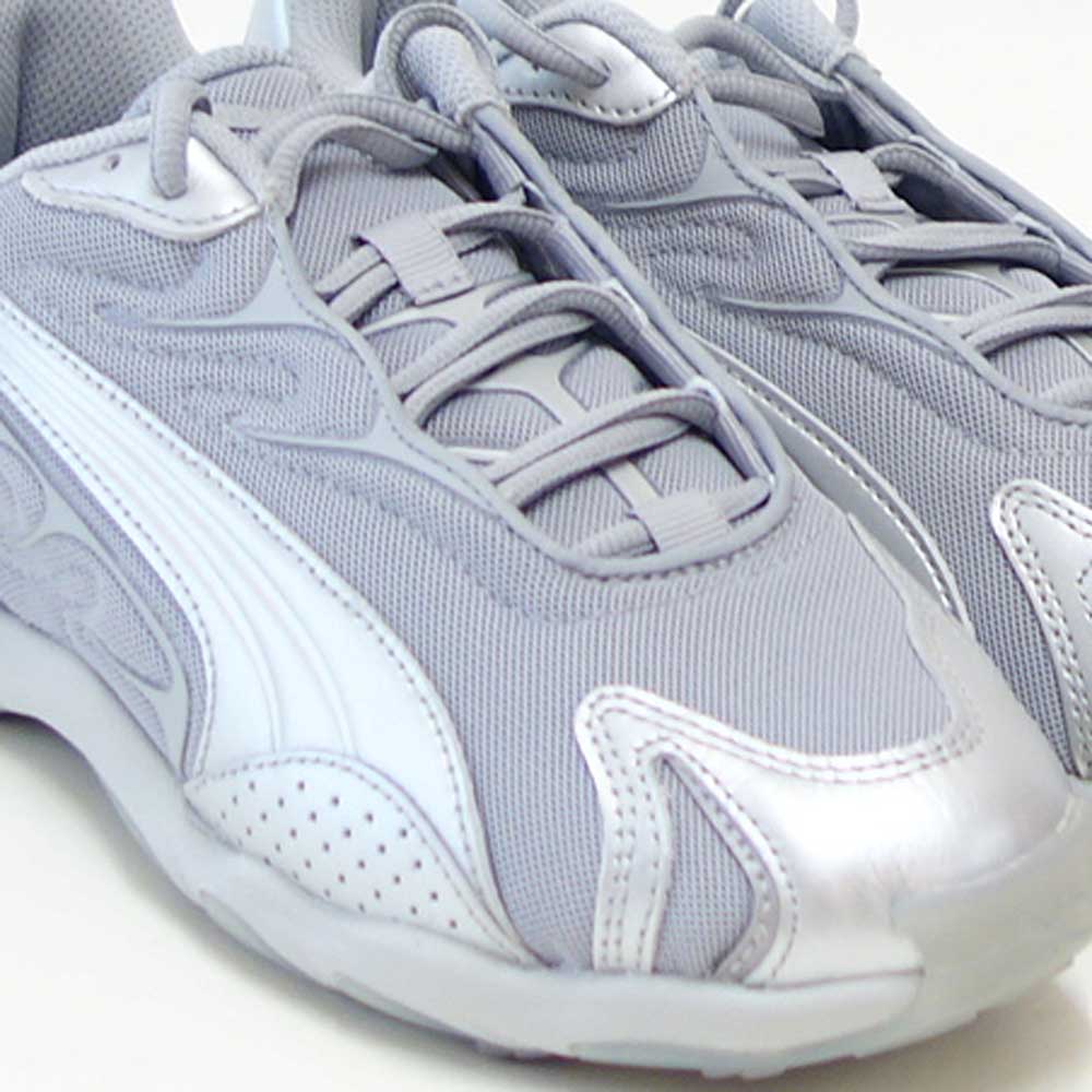 プーマPUMAユニセックスインへイルメタリックスニーカー40178001GlacialGray-TeamSilverローカットスニーカーウォーキング「靴」