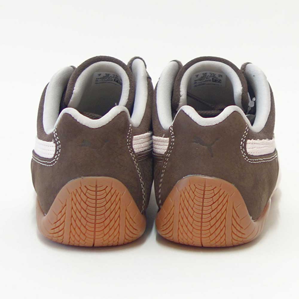 プーマPUMAスピードキャットWINECLUBウィメンズ40256201Chocolate-JasmineFlower(レディース)スエード天然皮革ローカットスニーカーブラック「靴」