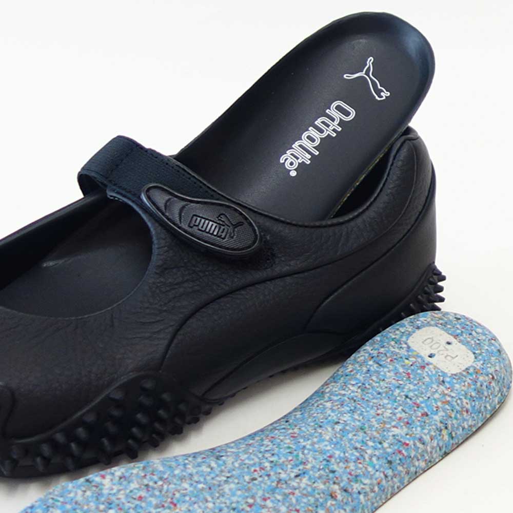プーマPUMAモストロフェイレザー40319101PUMABlack(レディース)天然皮革ローカットスニーカーブラック「靴」