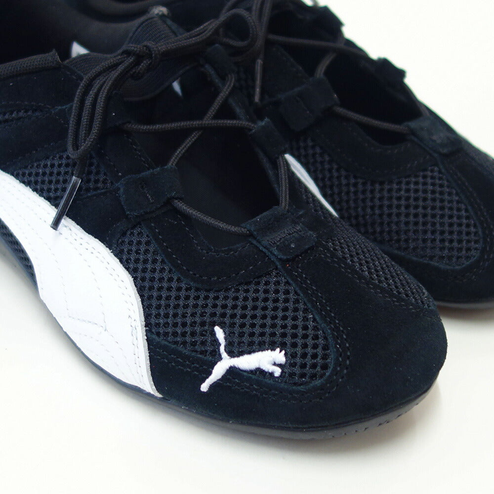 プーマPUMAスピードキャットGO40358901PUMABlack-PUMAWhite(レディース)スエード天然皮革ローカットスニーカーブラック「靴」