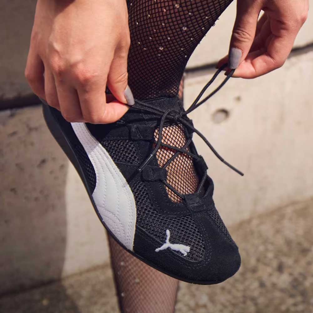プーマPUMAスピードキャットGO40358901PUMABlack-PUMAWhite(レディース)スエード天然皮革ローカットスニーカーブラック「靴」