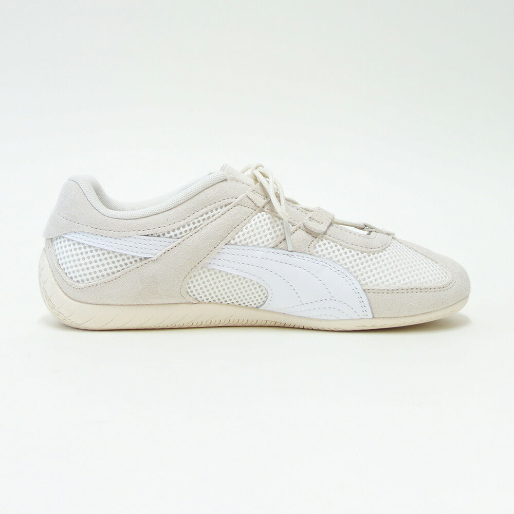 プーマPUMAスピードキャットGO40358904AlpineSnow-PUMAWhite(レディース)スエード天然皮革ローカットスニーカーブラック「靴」