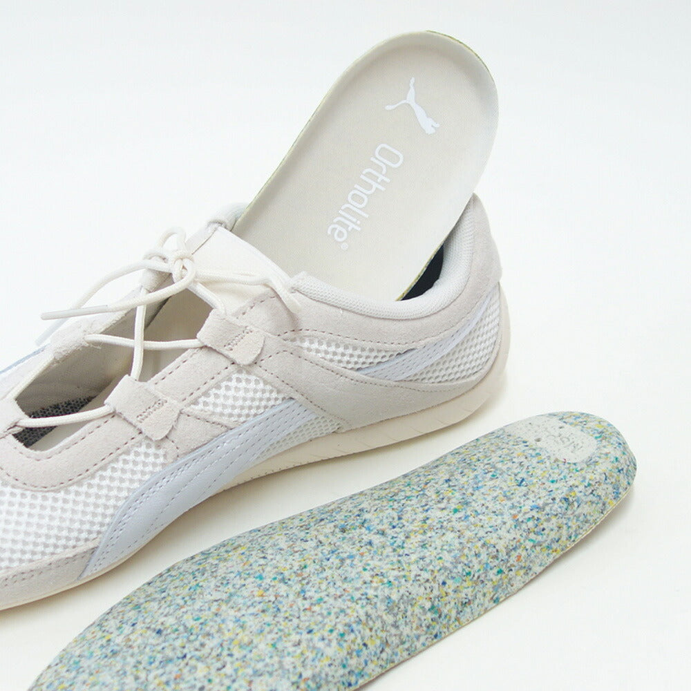 プーマPUMAスピードキャットGO40358904AlpineSnow-PUMAWhite(レディース)スエード天然皮革ローカットスニーカーブラック「靴」