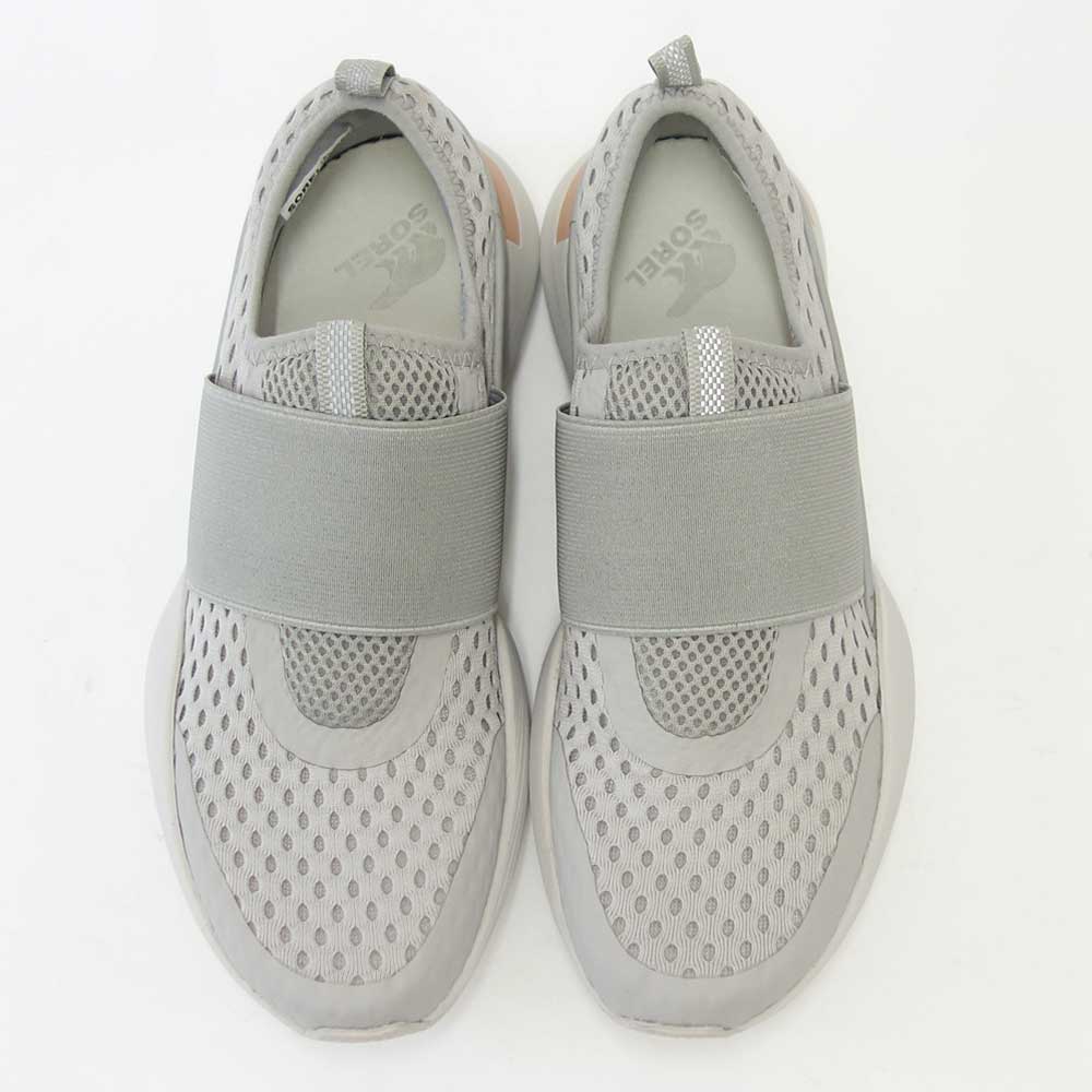 【SALE 40%OFF】 ソレル SOREL NL 4076(レディース) キネティックインパクトストラップメッシュ:Dove / Moonstone (081) ストレッチ スリッポン シューズ「靴」