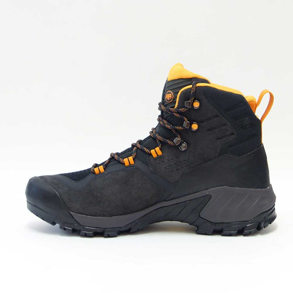 MAMMUT マムート Sapuen High GTX Men 303004241(メンズ)カラー:black-dark radiant(00132) アウトドアスニーカー ウォーキングシューズ 防水ハイキングシューズ「靴」