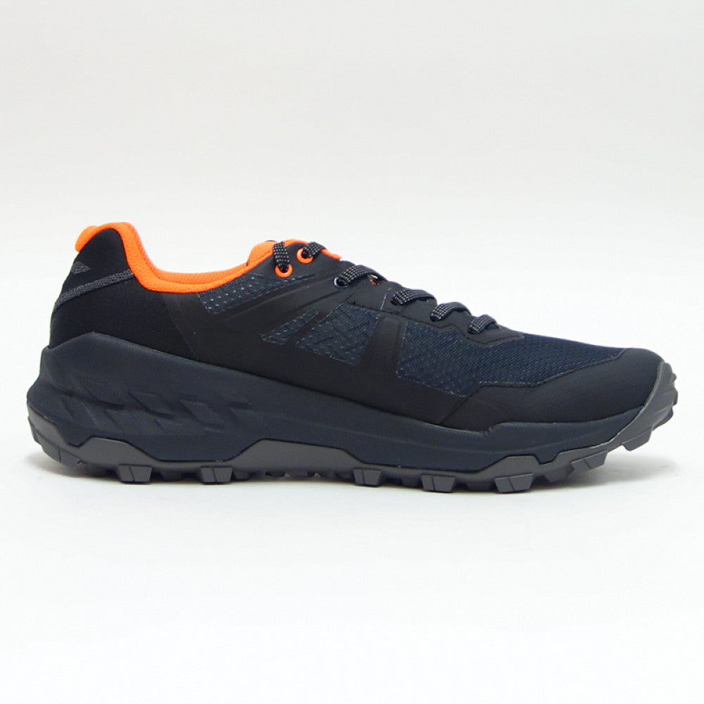 MAMMUT マムート Sertig II Low GTX Men 303004280(メンズ)カラー:black-vibrant orange(00533) アウトドアスニーカー ウォーキングシューズ 防水ハイキングシューズ「靴」