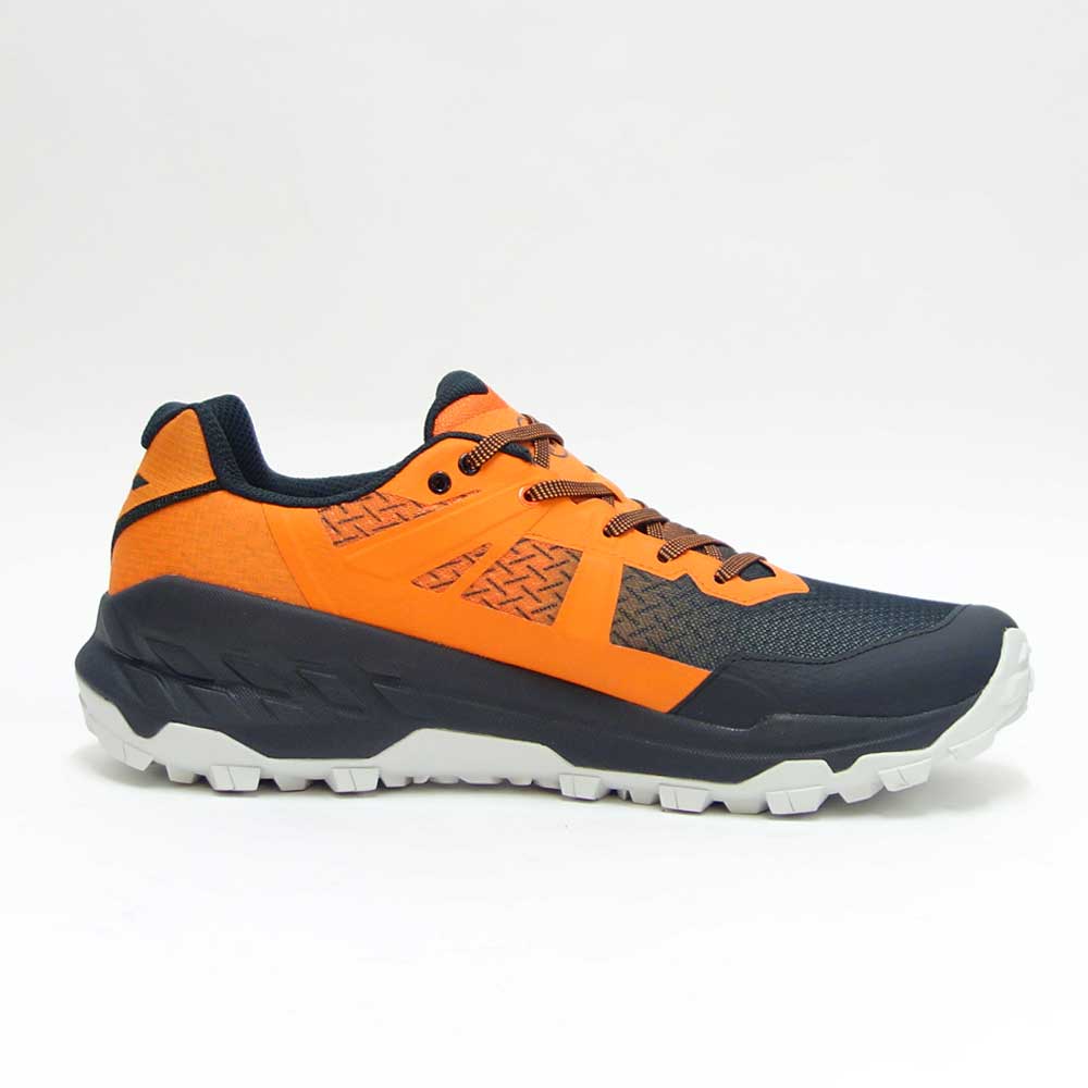 MAMMUT マムート Sertig II Low GTX Men 303004280(メンズ)カラー:black-vibrant orange(00763) アウトドアスニーカー ウォーキングシューズ 防水ハイキングシューズ「靴」