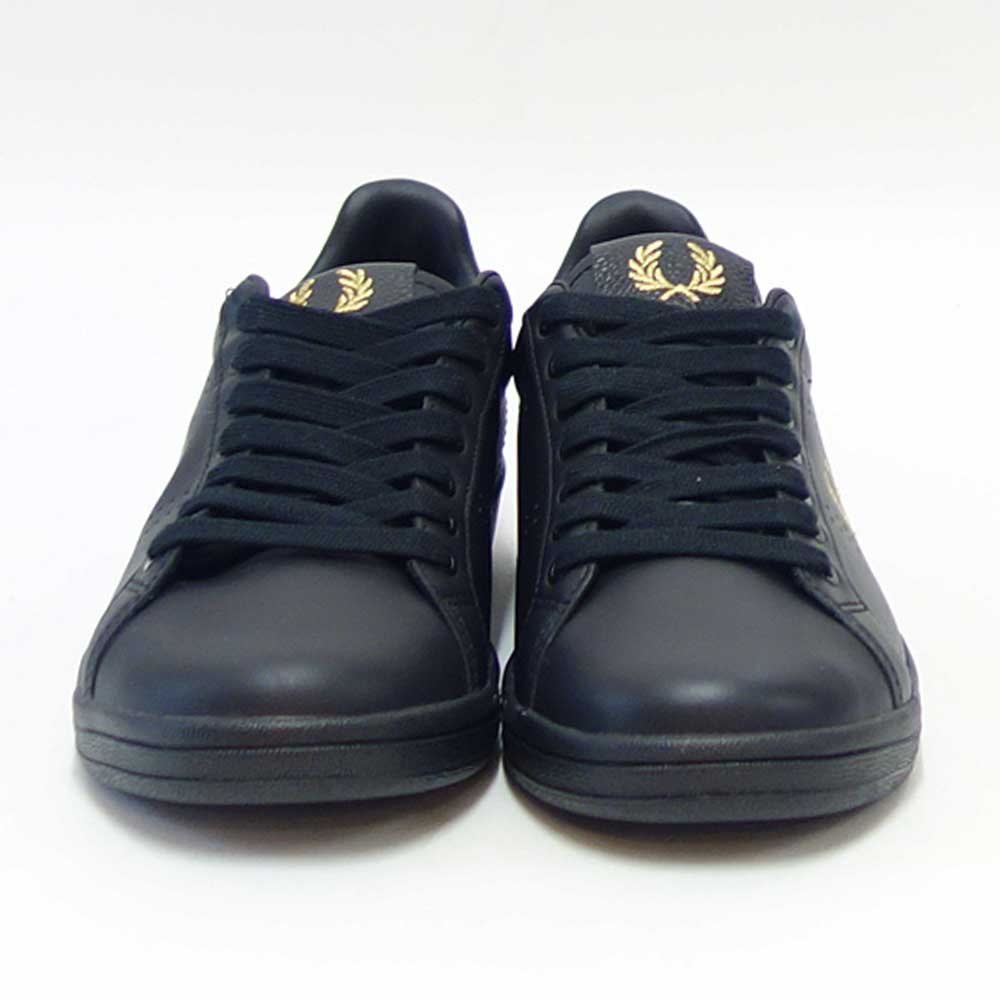 【SALE 20%OFF】 フレッドペリー FRED PERRY B4290 220 B721 LEATHER TAB(ユニセックス) カラー:ブラック 天然皮革 ローカットスニーカー レザースニーカー テニスシューズ メンズ レディース 「靴」
