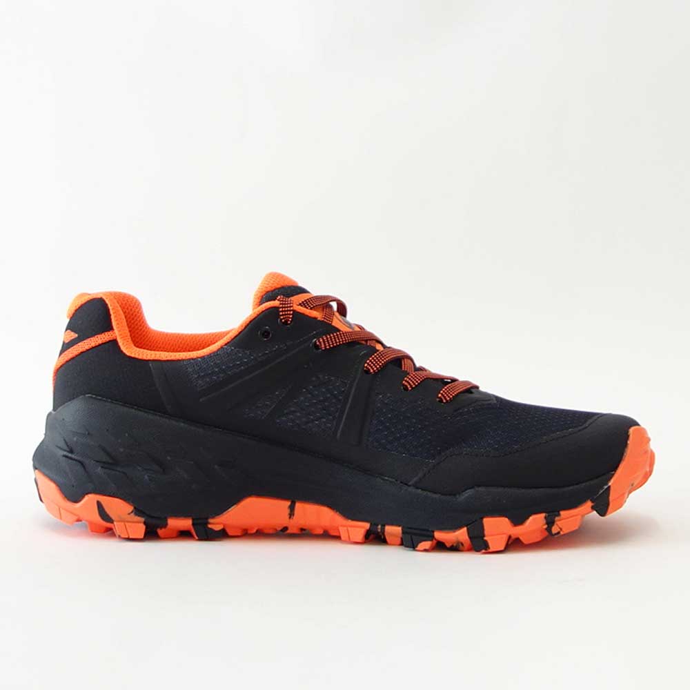 MAMMUT マムート Sertig II Low Men 303004300(メンズ)カラー:black-vibrant orange(00533) アウトドアスニーカー ウォーキングシューズ ハイキングシューズ「靴」