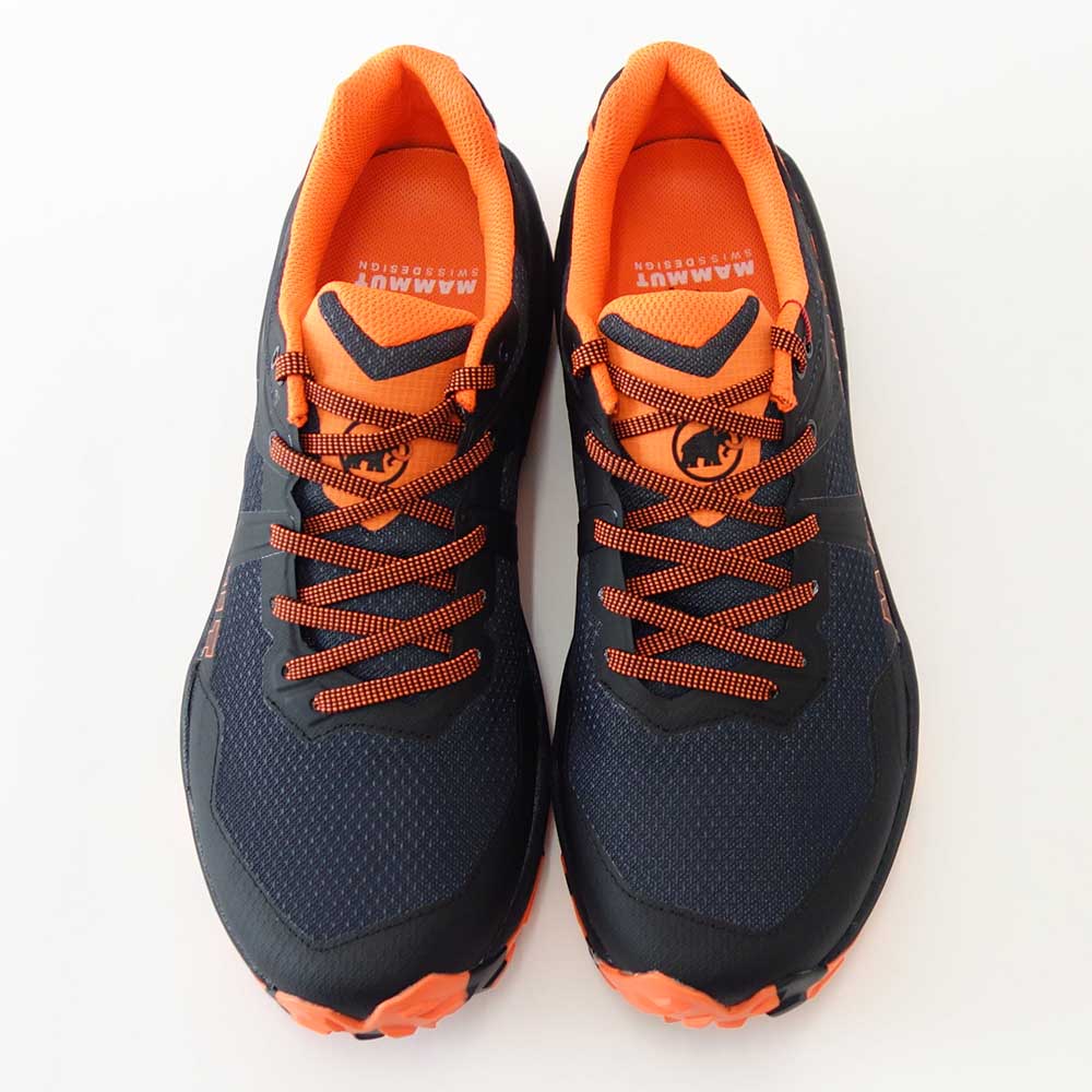 MAMMUT マムート Sertig II Low Men 303004300(メンズ)カラー:black-vibrant orange(00533) アウトドアスニーカー ウォーキングシューズ ハイキングシューズ「靴」