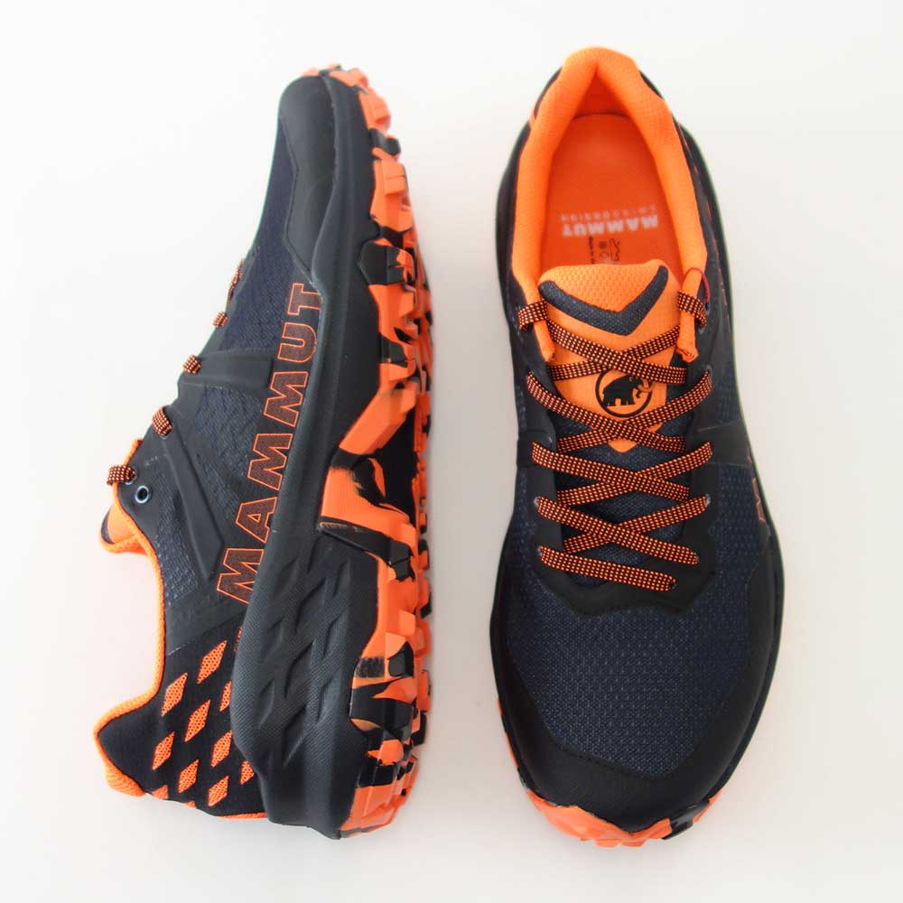 MAMMUT マムート Sertig II Low Men 303004300(メンズ)カラー:black-vibrant orange(00533) アウトドアスニーカー ウォーキングシューズ ハイキングシューズ「靴」