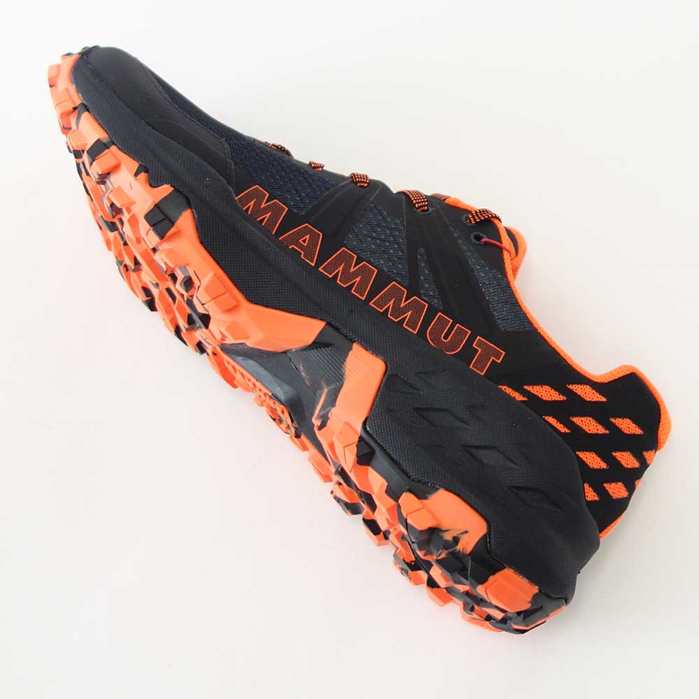 MAMMUT マムート Sertig II Low Men 303004300(メンズ)カラー:black-vibrant orange(00533) アウトドアスニーカー ウォーキングシューズ ハイキングシューズ「靴」
