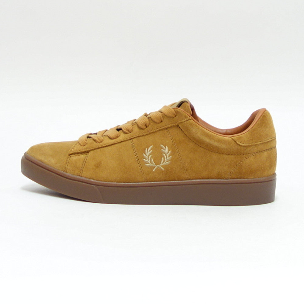 FRED PERRY フレッドペリー B4323831(メンズ)SPENCER SUEDE (スペンサー スエード) カラー:GINGER 天然皮革 ローカット スニーカー 「靴」