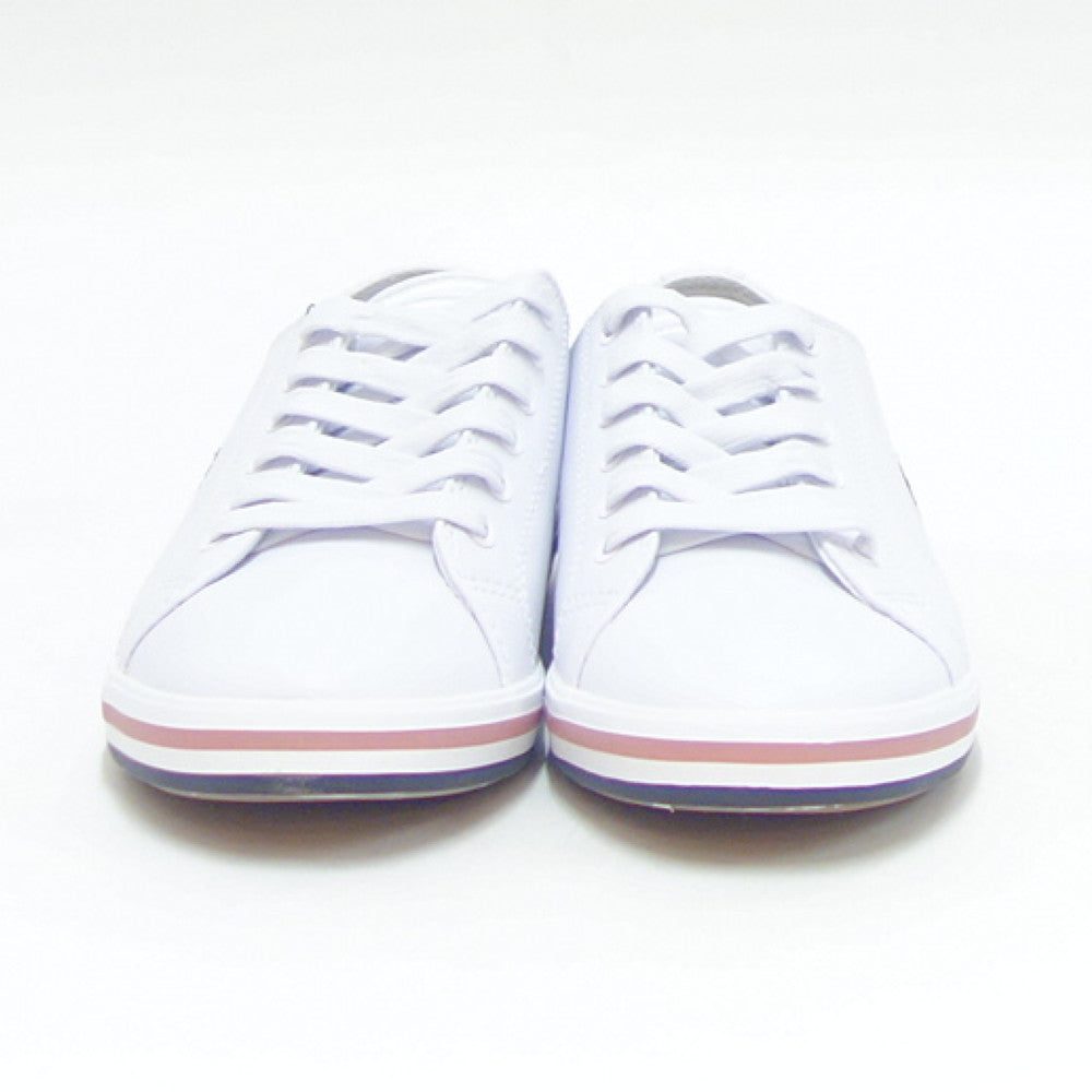 FRED PERRY フレッドペリー  B4333 646(レディース)KINGSTON LEATHER カラー:WHITE 天然皮革 ローカットスニーカー テニスシューズ  「靴」