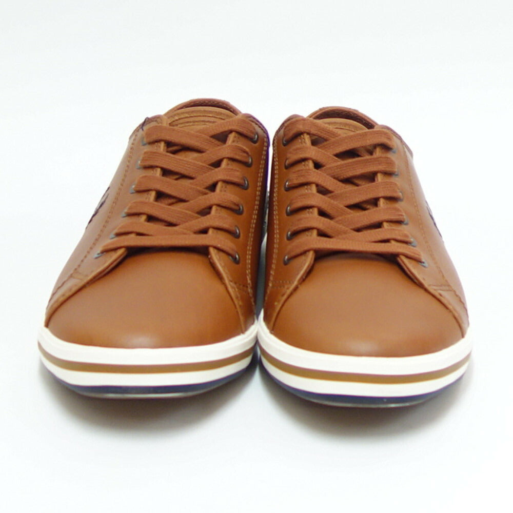 FRED PERRY フレッドペリー B4333 C55(ユニセックス)KINGSTON LEATHER カラー:Tan 天然皮革 ローカットスニーカー テニスシューズ 「靴」
