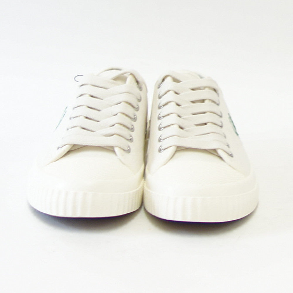 FRED PERRY フレッドペリー B4365 D06(ユニセックス)HUGHES LOW Canvas カラー:LIGHT ECRU キャンバス ローカットスニーカー テニスシューズ 「靴」