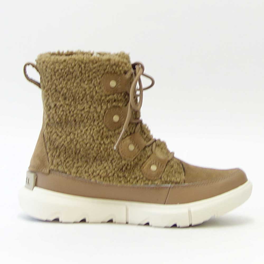 【SALE 40%OFF】 ソレル SOREL NL 4455(レディース) ソレルエクスプローラー2 ジョアンコージー:Delta Fawn (257) 防水・軽量ショートブーツ「靴」