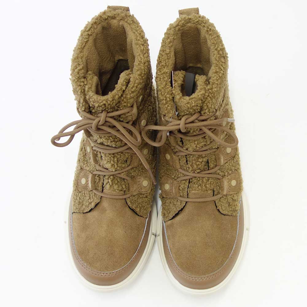 【SALE 40%OFF】 ソレル SOREL NL 4455(レディース) ソレルエクスプローラー2 ジョアンコージー:Delta Fawn (257) 防水・軽量ショートブーツ「靴」