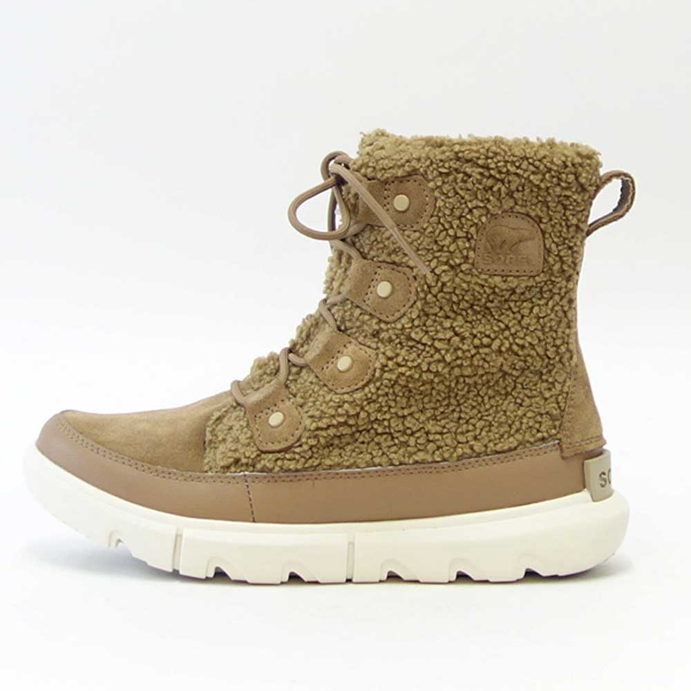 【SALE 40%OFF】 ソレル SOREL NL 4455(レディース) ソレルエクスプローラー2 ジョアンコージー:Delta Fawn (257) 防水・軽量ショートブーツ「靴」