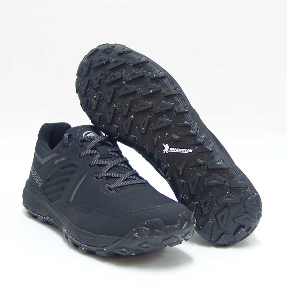 MAMMUT マムート Ultimate III Low GTX Men 303004660(メンズ)カラー:ブラック(0001) アウトドアスニーカー ウォーキングシューズ 防水ハイキングシューズ「靴」