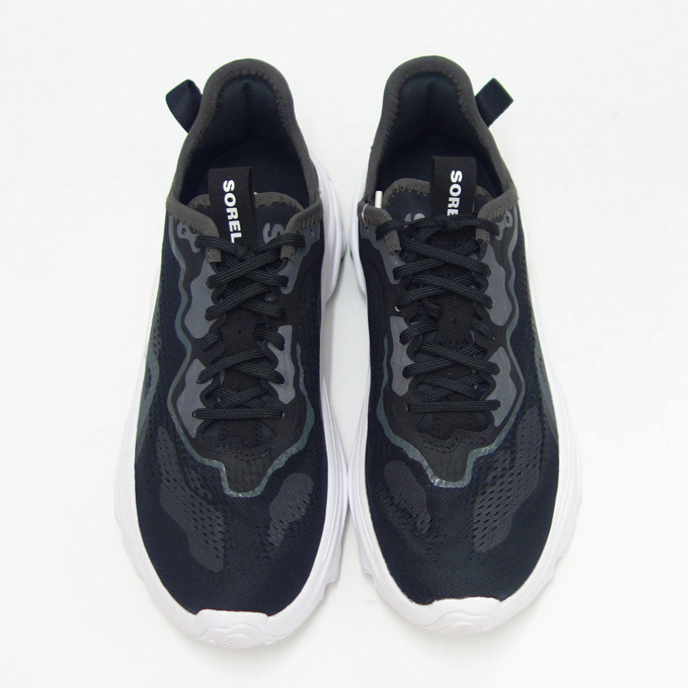 【SALE 40%OFF】 ソレル SOREL NL 4689(レディース スニーカー) キネティックブレイクスルーデイレース :ブラック / ホワイト (010)   エアメッシュ シューズ 軽量 ウォーキングシューズ「靴」