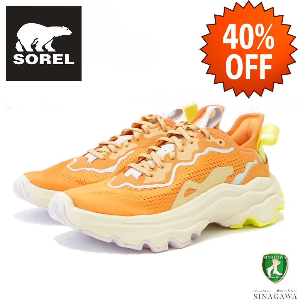 【SALE 40%OFF】 ソレル SOREL NL 4689(レディース スニーカー) キネティックブレイクスルーデイレース :Koi / Sea Salt (816) エアメッシュ シューズ 軽量 ウォーキングシューズ「靴」