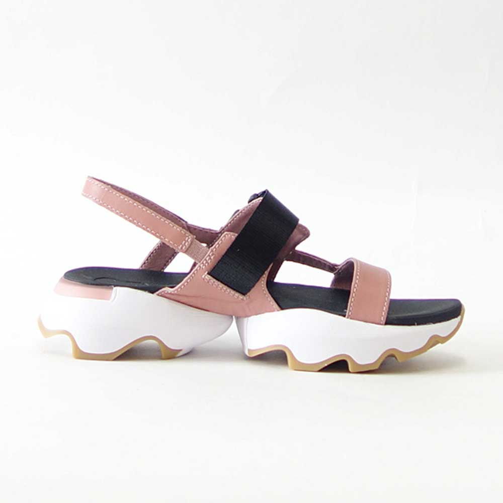 【SALE 50%OFF】 ソレル SOREL NL 4697(レディース サンダル) キネティックインパクトスリング:Eraser Pink / ホワイト (659) 天然皮革 アンクルストラップ サンダル「靴」