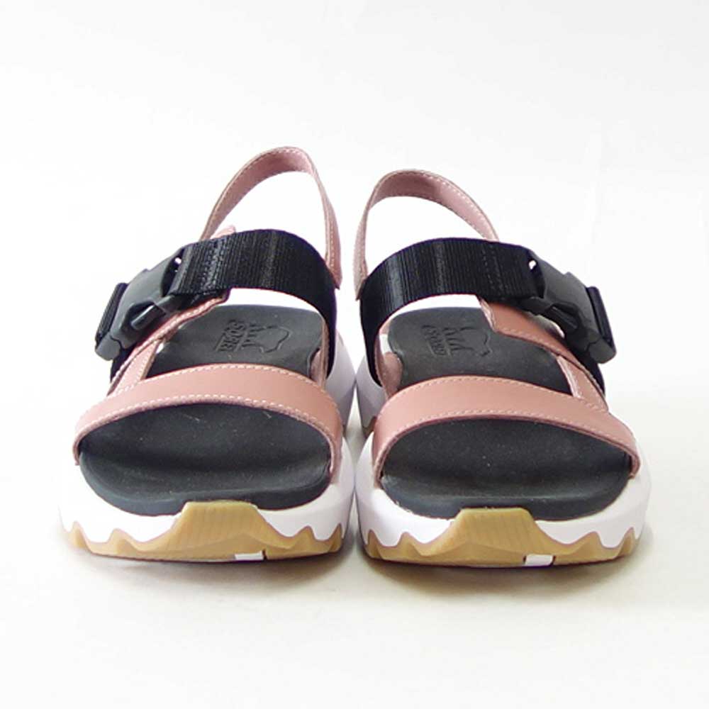 【SALE 50%OFF】 ソレル SOREL NL 4697(レディース サンダル) キネティックインパクトスリング:Eraser Pink / ホワイト (659) 天然皮革 アンクルストラップ サンダル「靴」
