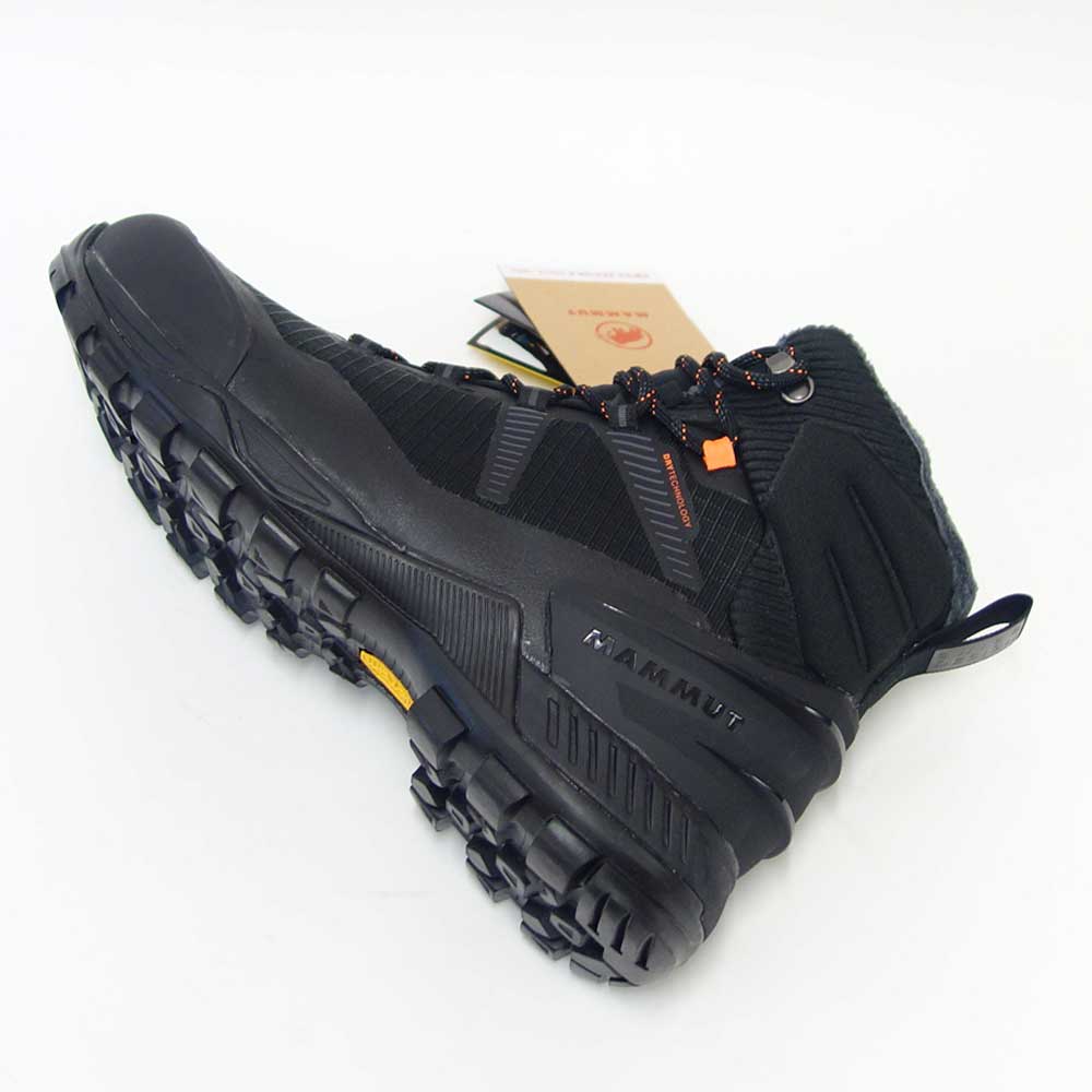 MAMMUT マムート Blackfin III Mid DT Men 303004810(メンズ)カラー:black-black(0052) アウトドアスニーカー ウォーキングシューズ 防水 防寒ハイキングシューズ「靴」