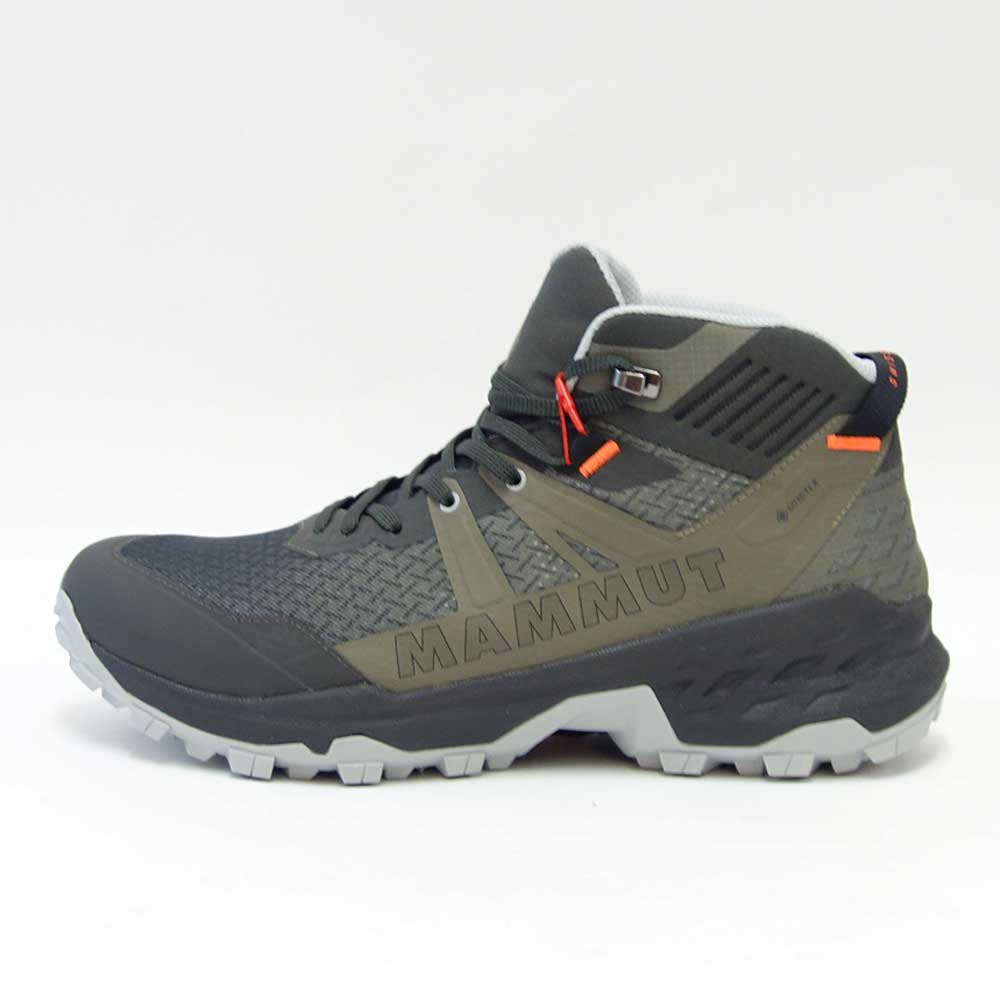 MAMMUT マムート Sertig II Mid GTX Men 303004280(メンズ)カラー:dark tin-tin(00693) アウトドアスニーカー ウォーキングシューズ 防水ハイキングシューズ「靴」