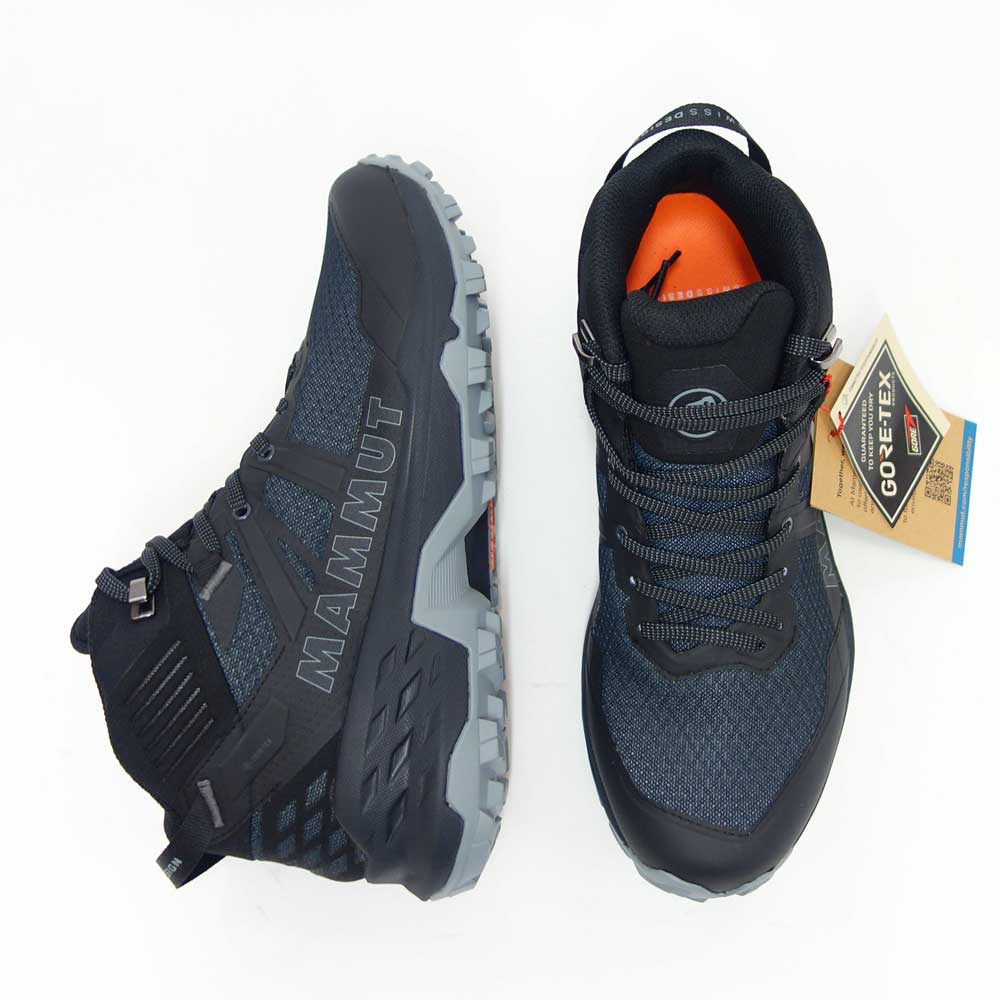 MAMMUT マムート Sertig II Mid GTX Women 303004840(レディース)カラー:ブラック(0001)  アウトドアスニーカー ウォーキングシューズ 防水 ハイキングシューズ「靴」