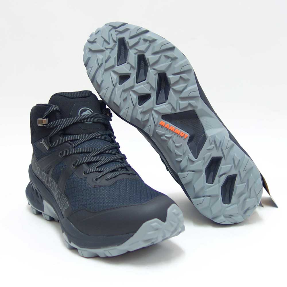 MAMMUT マムート Sertig II Mid GTX Women 303004840(レディース)カラー:ブラック(0001)  アウトドアスニーカー ウォーキングシューズ 防水 ハイキングシューズ「靴」