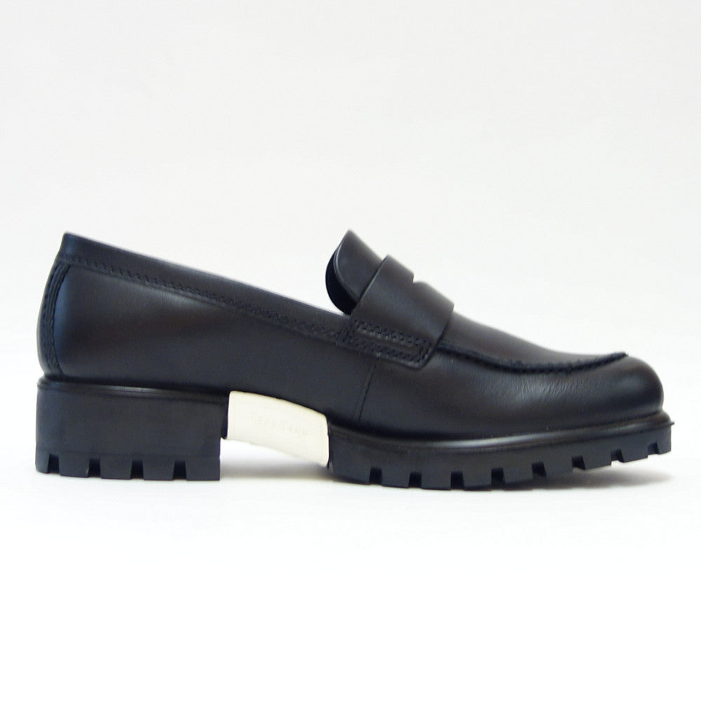 エコー ECCO MODTRAY WOMEN'S MOC-TOE PENNY LOAFER ブラック 49001301001 (レディース)快適な履き心地のレザーローファー スリッポン 「靴」