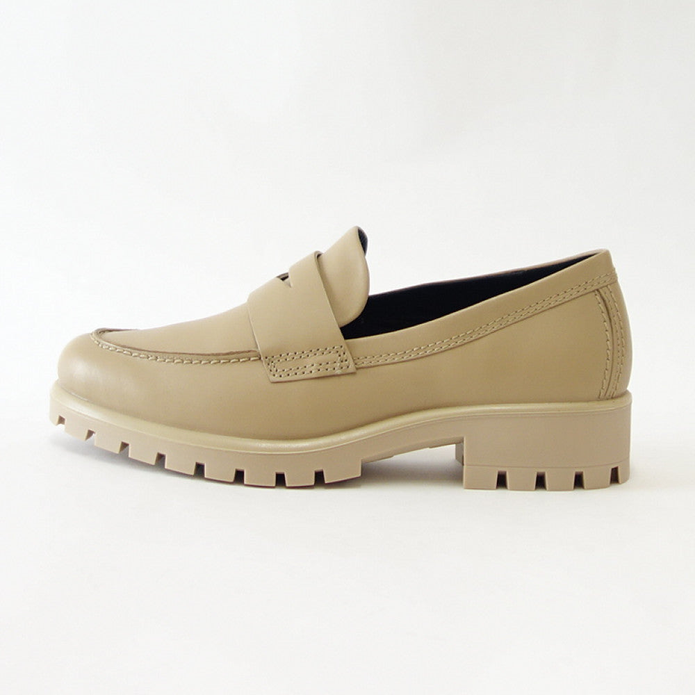エコー ECCO MODTRAY WOMEN'S MOC-TOE PENNY LOAFER ベージュ 49001301631 (レディース)快適な履き心地のレザーローファー  スリッポン 「靴」
