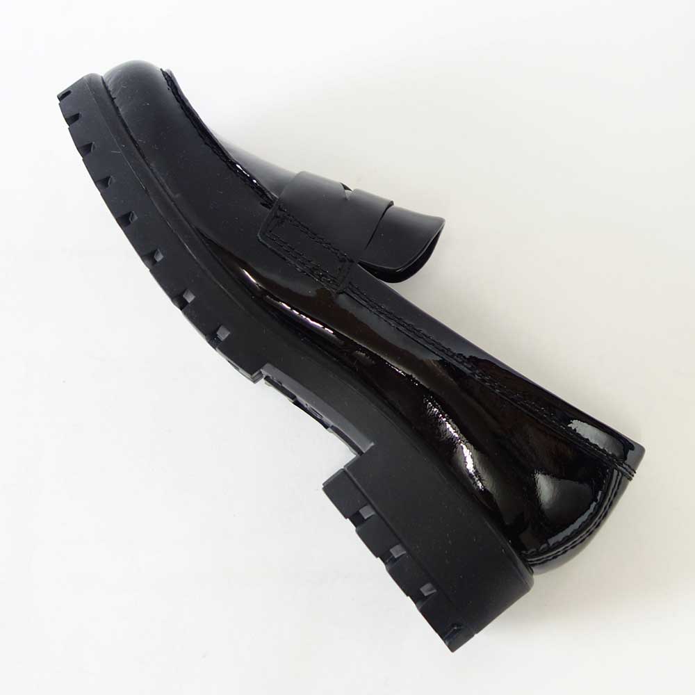 エコー ECCO MODTRAY WOMEN'S MOC-TOE PENNY LOAFER ブラックエナメル 49001321001 (レディース)快適な履き心地のレザーローファー  スリッポン 「靴」