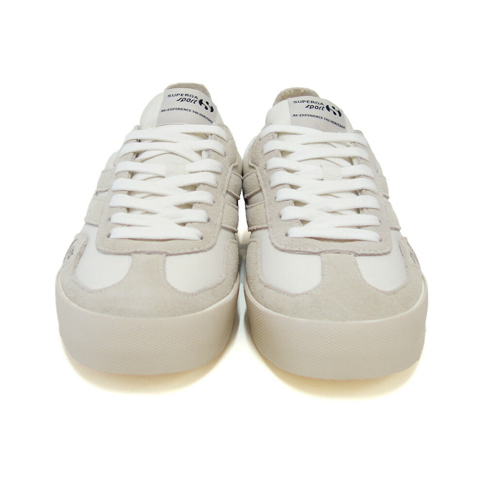 スペルガSUPERGA14999TSCOURT(レディース)WHITEAVORIO/BGEGEGESSO(4a7141vwan1)スエードレザースニーカー「靴」