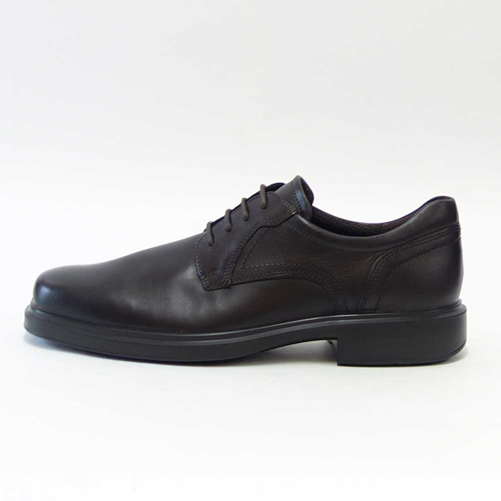 エコー ECCO HELSINKI 2 MEN'S PLAIN DERBY 500164 02178 ダークブラウン (メンズ)上質レザーのビジネスシューズ レースアップ スクエアトゥ「靴」