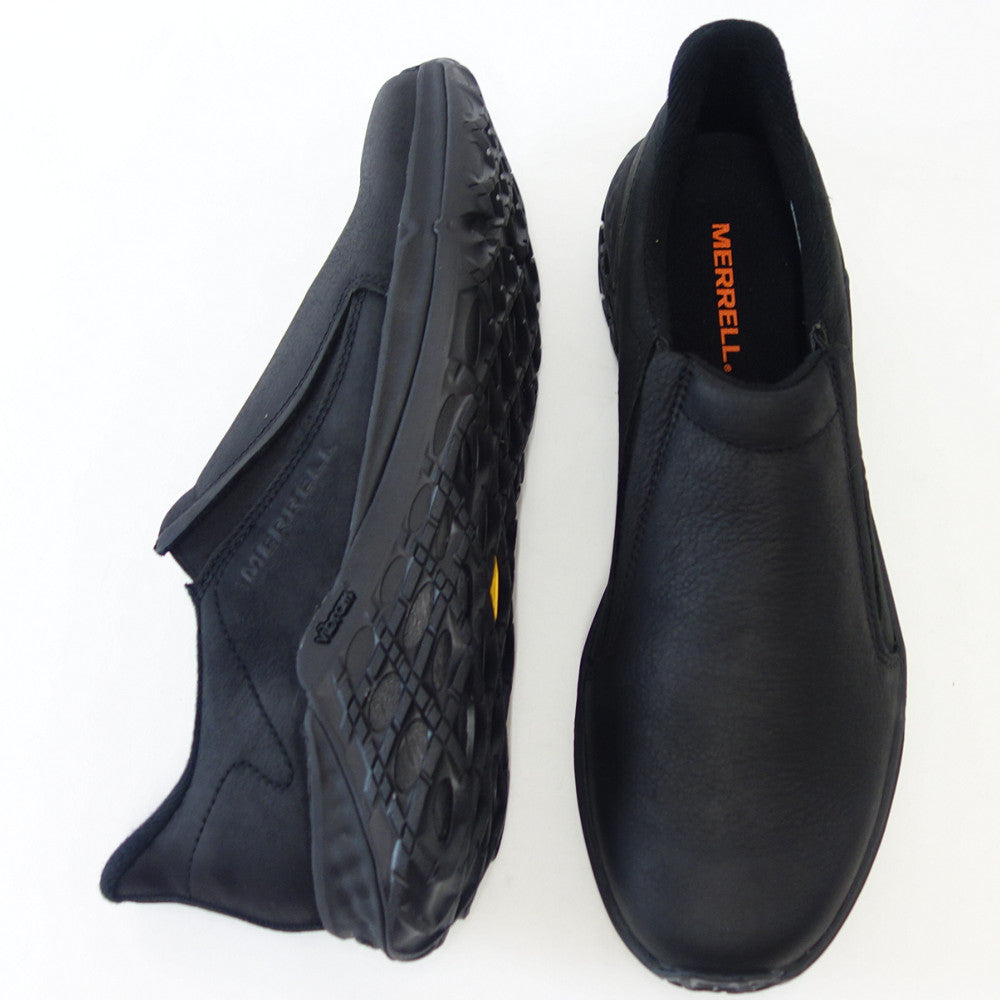 メレル MERRELL ジャングル モック 2.0 エーシープラス JUNGLE MOC 2.0 AC+ (メンズ)5002199 ブラック スムース レザースニーカー スリッポン「靴」