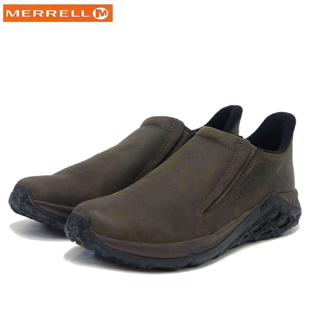 メレル MERRELL ジャングル モック 2.0 エーシープラス JUNGLE MOC 2.0 AC+ (メンズ)5002201 ターキッシュ コーヒー スムース レザースニーカー スリッポン「靴」
