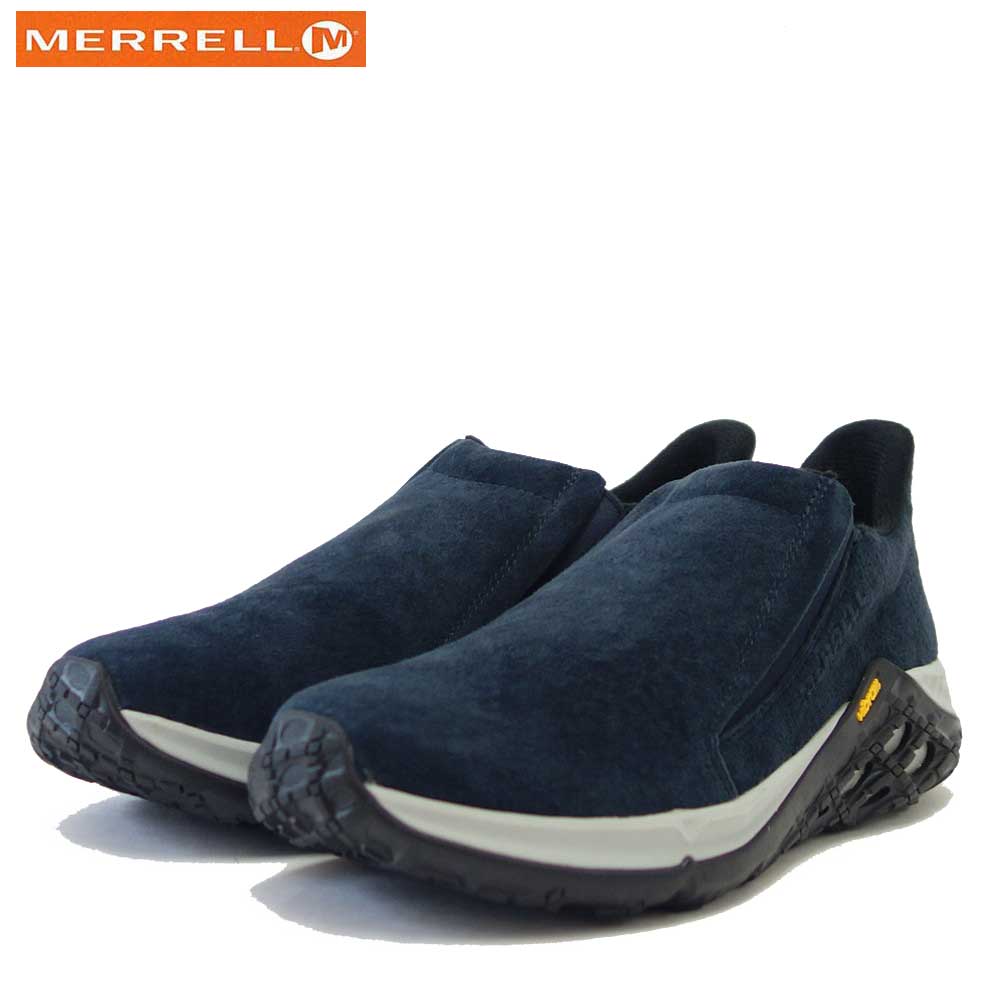 メレル MERRELL ジャングル モック 2.0 エーシープラス JUNGLE MOC 2.0 AC+ (メンズ)5002205 ネイビー スエード スニーカー スリッポン「靴」