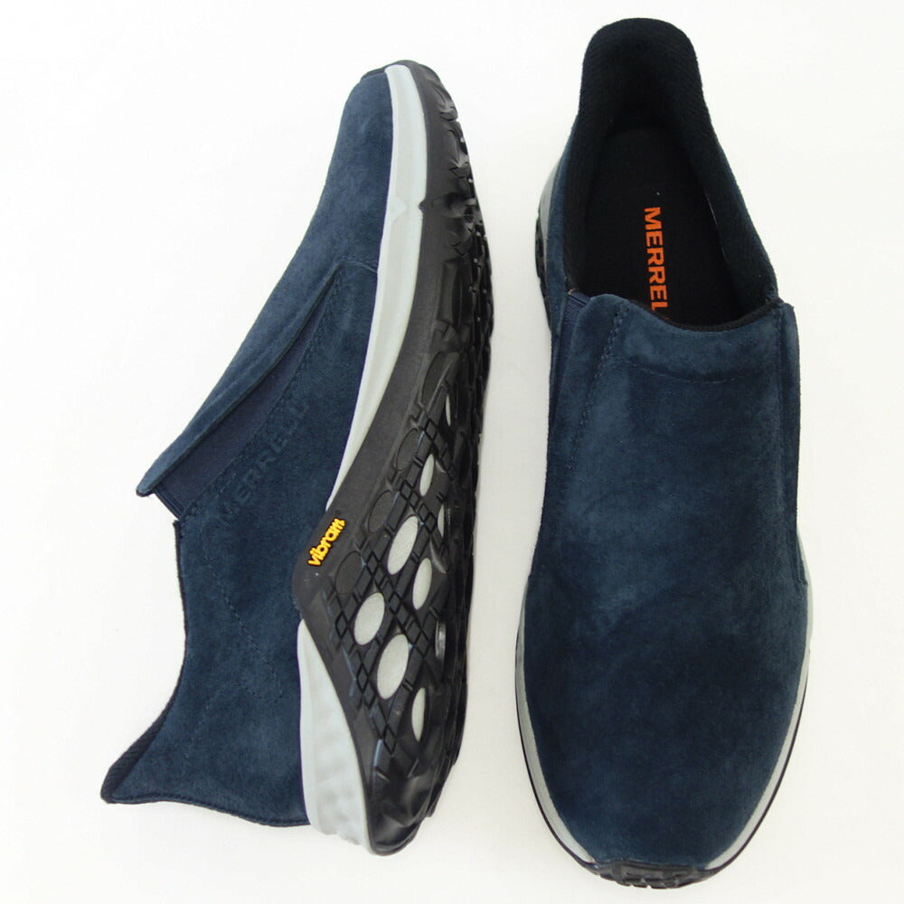 メレル MERRELL ジャングル モック 2.0 エーシープラス JUNGLE MOC 2.0 AC+ (メンズ)5002205 ネイビー スエード スニーカー スリッポン「靴」