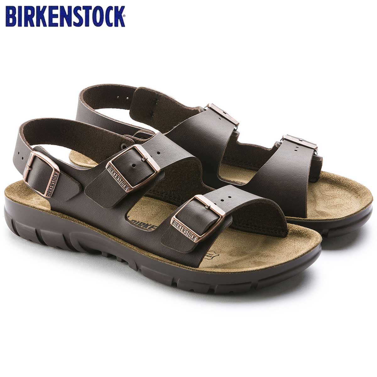 ビルケンシュトック BIRKENSTOCK プロフェッショナル KANO(カノ)GP 500801 ブラウン(メンズ サンダル)衝撃吸収ヒールパッド 「靴 」