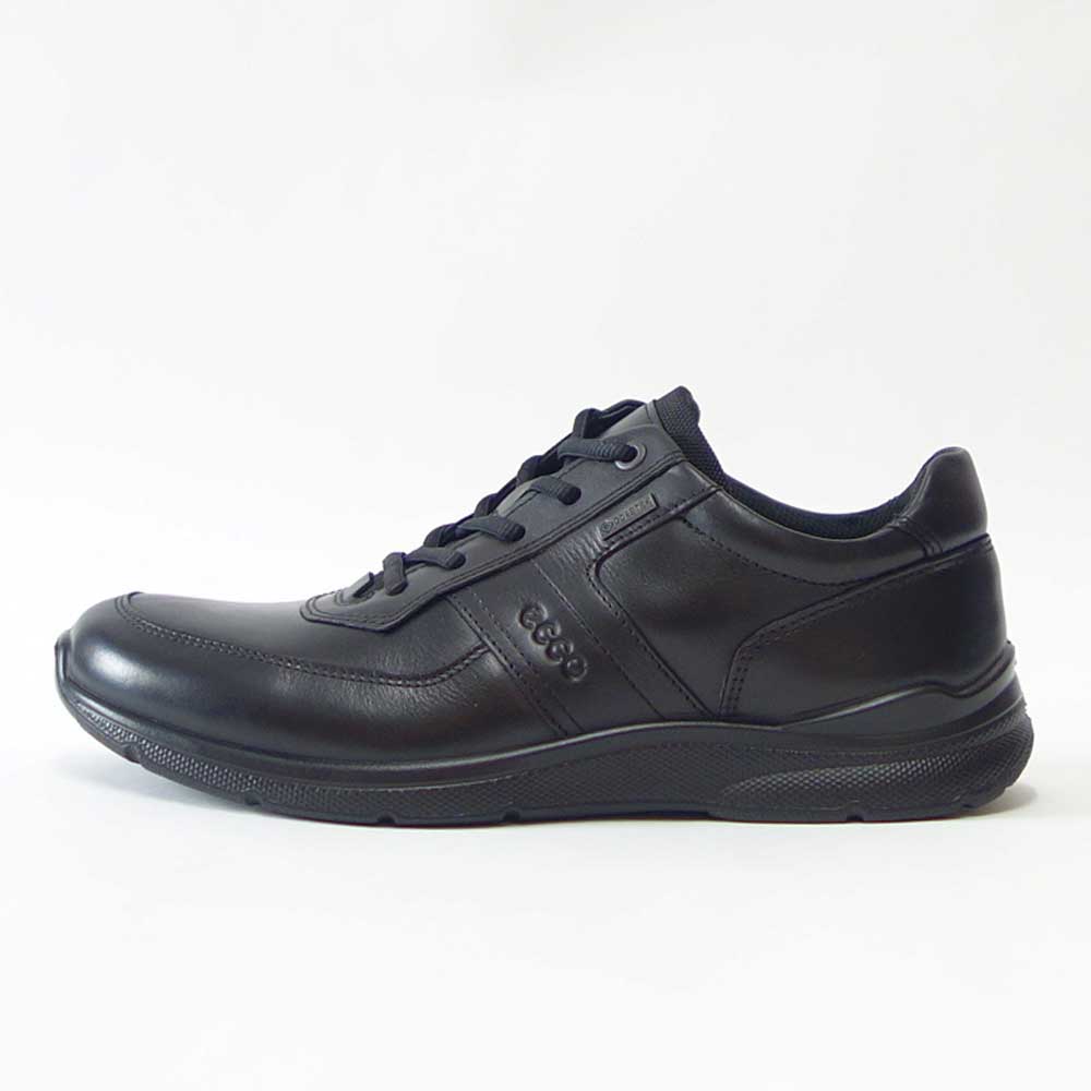 エコー ECCO IRVING ブラック 511614 01001(メンズ)GORE-TEX 防水 天然皮革 ウォーキング シューズ コンフォート 「靴」