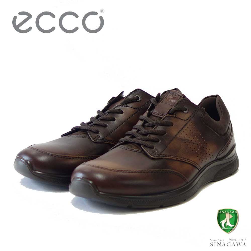 エコー ECCO IRVING ココアブラウン 511734 55738(メンズ)天然皮革 ウォーキング シューズ コンフォート 「靴」