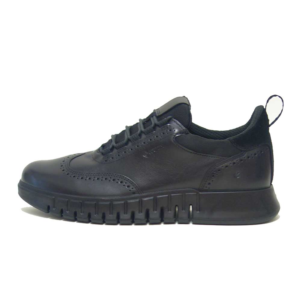 エコー ECCO GRUUV STUDIO M ブラック 51233401001(メンズ)ゴアテックス 天然皮革 ウォーキング シューズ コンフォート ビジネスシューズ 旅行 「靴」