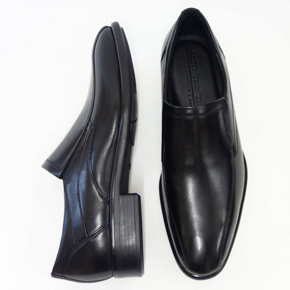 エコー ECCO CITYTRAY Slip-on 512714 01001 ブラック(メンズ)上質レザー 天然皮革 ビジネスシューズ スリッポン「靴」