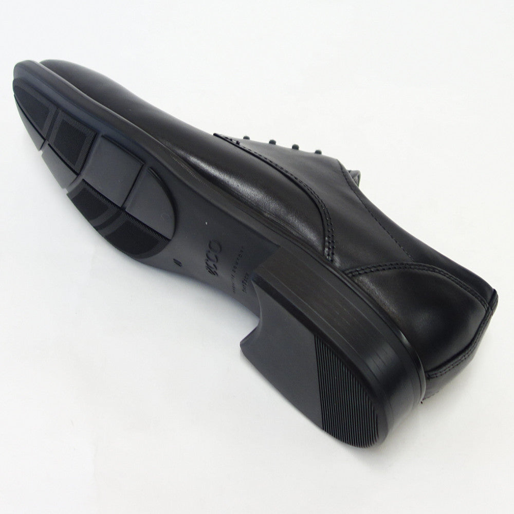 エコー ECCO CITYTRAY Plain 512734 01001 ブラック(メンズ)上質レザーのビジネスシューズ プレーントゥ レースアップ「靴」