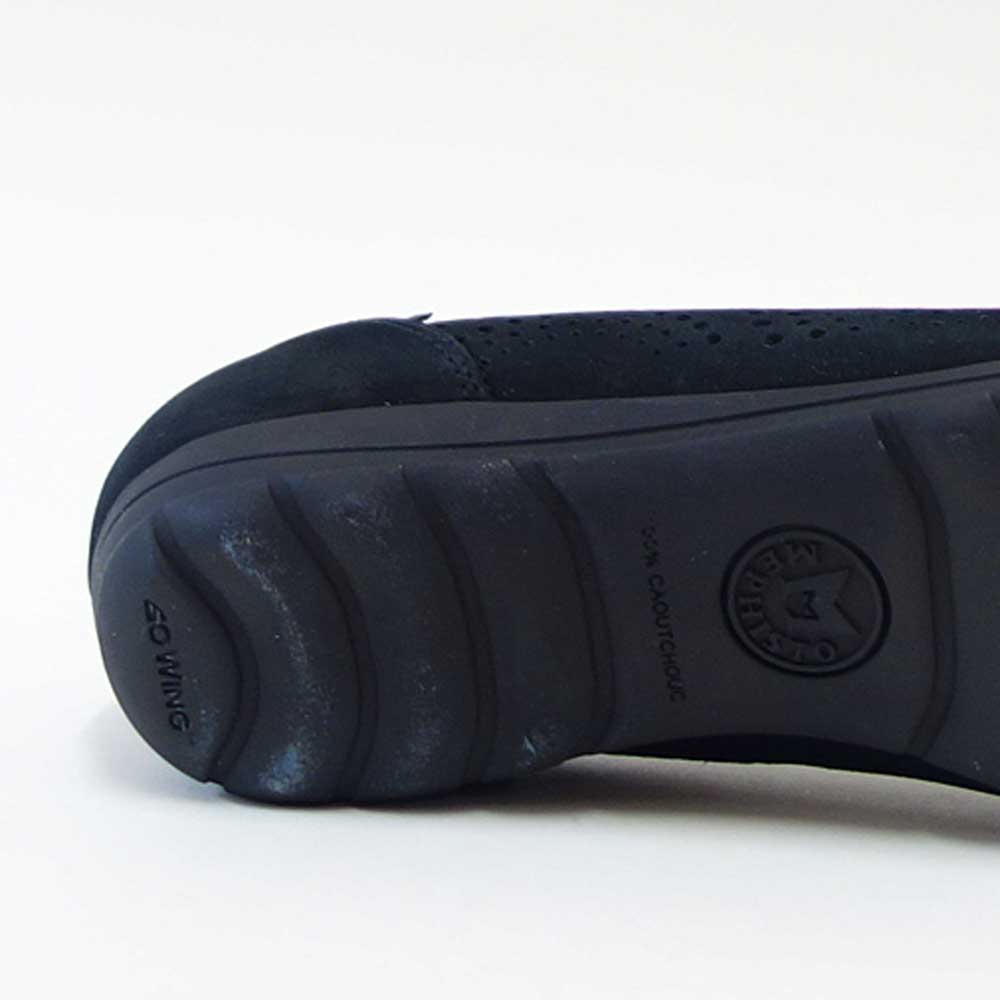 メフィストMEPHISTOELSIEPERF(エルシーパフォーマンス)ブラック5130575天然皮革バレエシューズウォーキングシューズスリッポン(レディース)「靴」正規品快適靴旅行