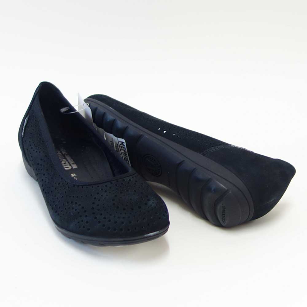 メフィストMEPHISTOELSIEPERF(エルシーパフォーマンス)ブラック5130575天然皮革バレエシューズウォーキングシューズスリッポン(レディース)「靴」正規品快適靴旅行